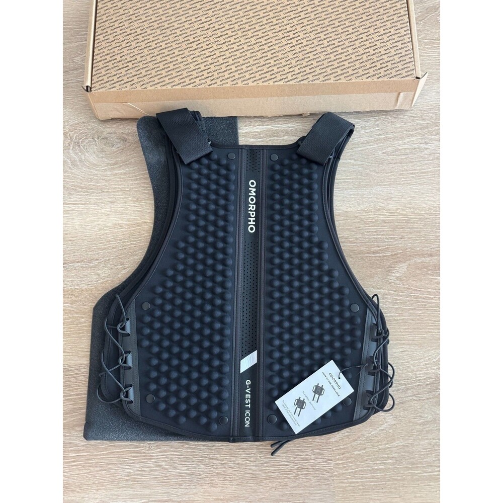 OMORPHO G-Vest Icon Adjustable Weighted Vest Black S/M MicroLoad Mens NEW